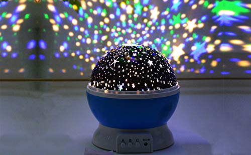 Star Master Dream Color Changing Rotating Projection Lamp.