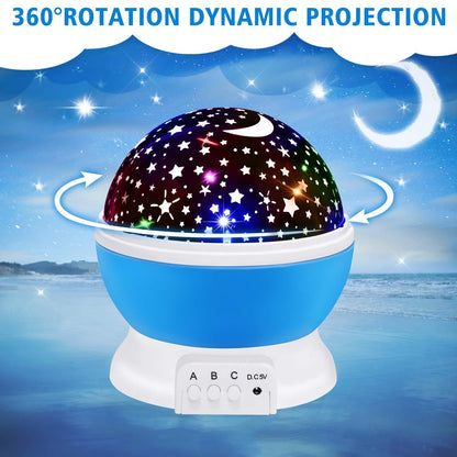 Star Master Dream Color Changing Rotating Projection Lamp.